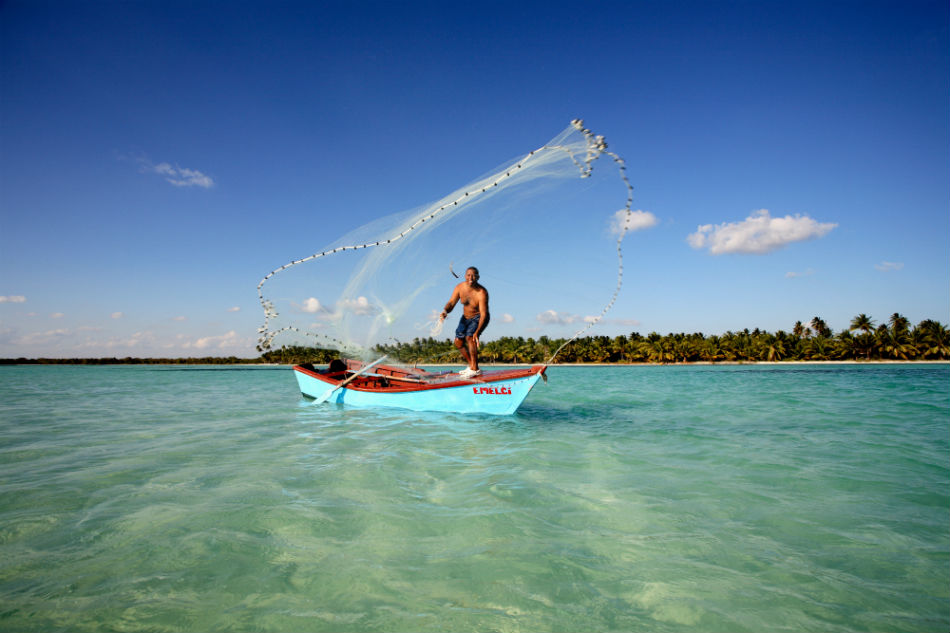 Pesca en alta mar en La Romana, República Dominicana