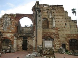 Ruinas del hospital de San Nicolás de Bari, Santo Domingo
