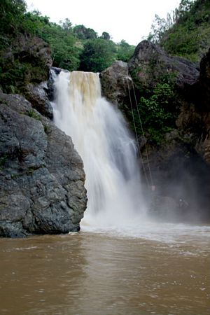 Salto Baiguate Waterfall, Jarabacoa